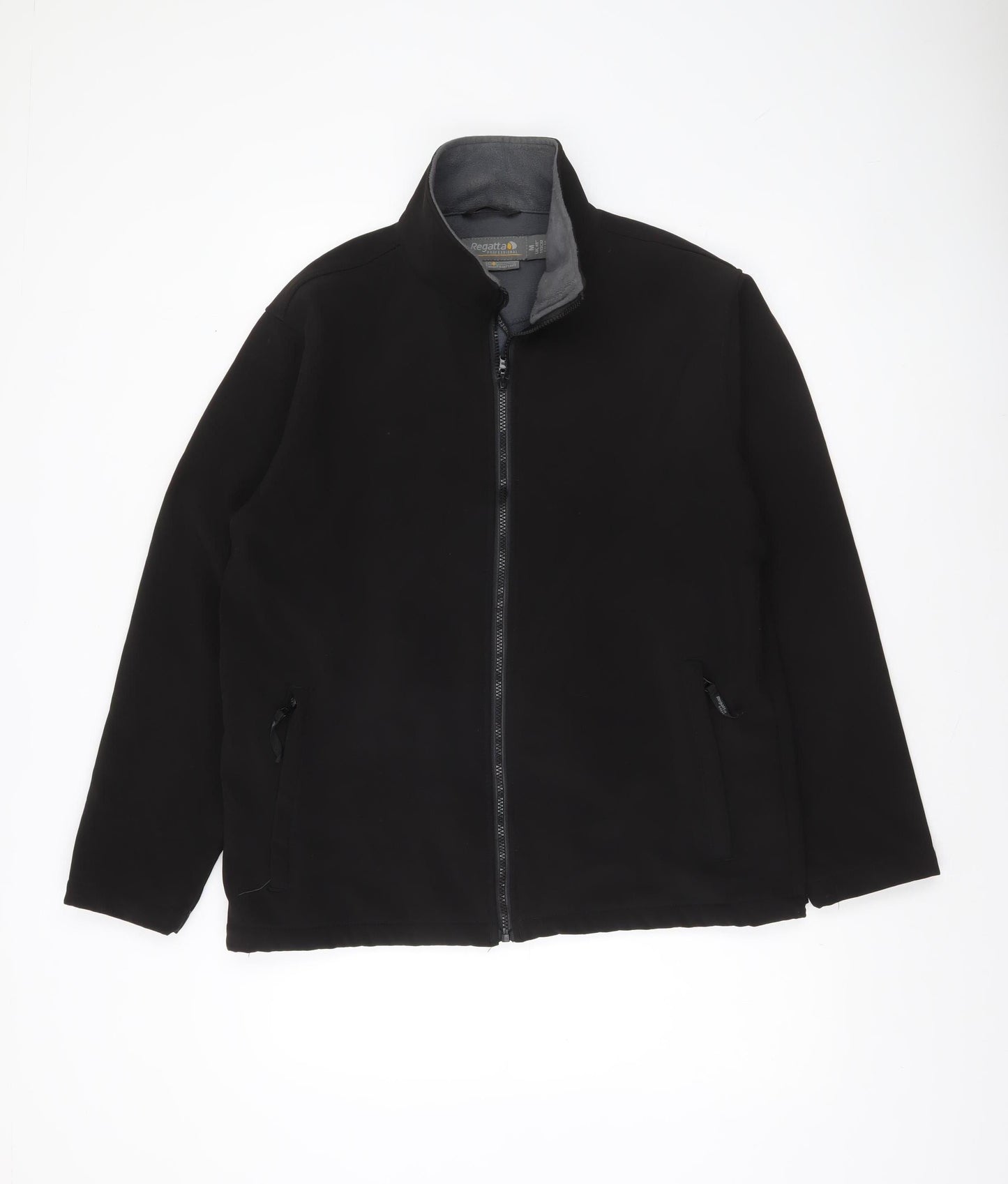 Regatta Men’s Black Softshell Jacket M 40in Breathable Water Resistant