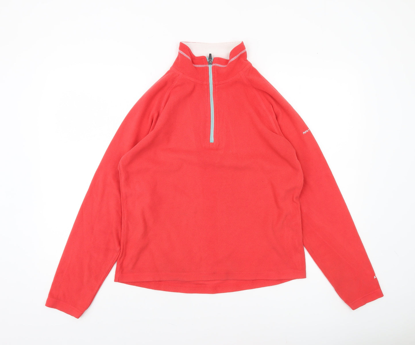 Womens UK L Regular Trespass Red Pullover Sweatshirt