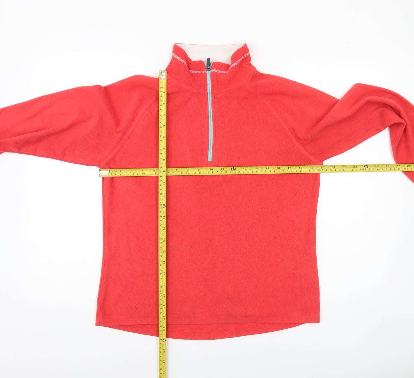 Womens UK L Regular Trespass Red Pullover Sweatshirt