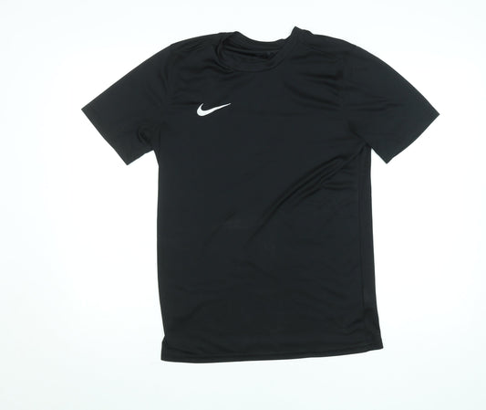 Nike Men's Black Dri-FIT Short Sleeve Athletic T-Shirt Size M