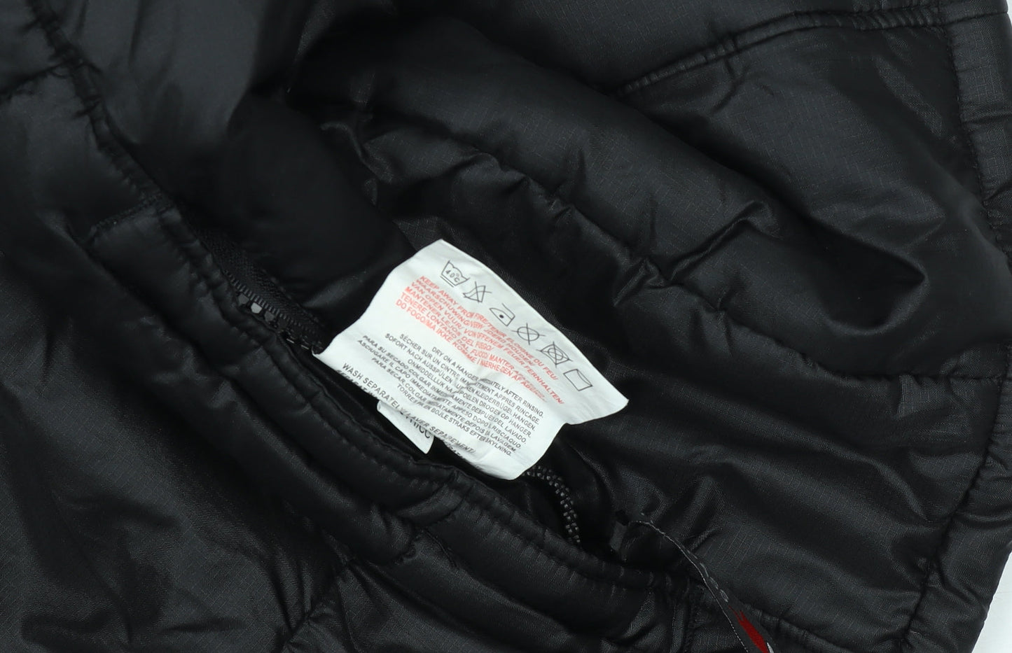 Trespass Mens Black L Puffer Jacket Lightweight Insulated Winter Coat