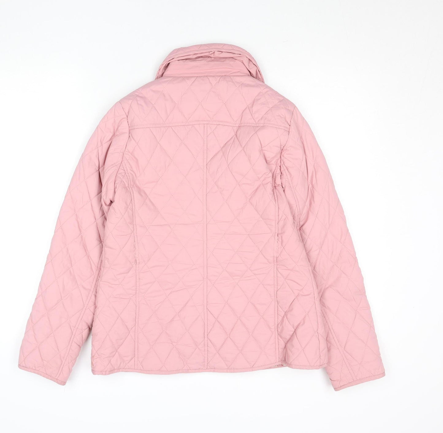 Champion Burford Women's Pink Quilted Mid-Length Jacket Size 10