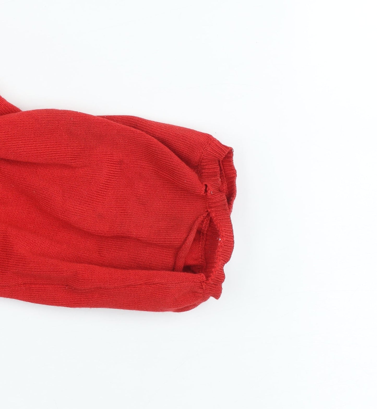 Gerard Women’s Red Knit Open Cardigan L Lightweight Viscose Blend