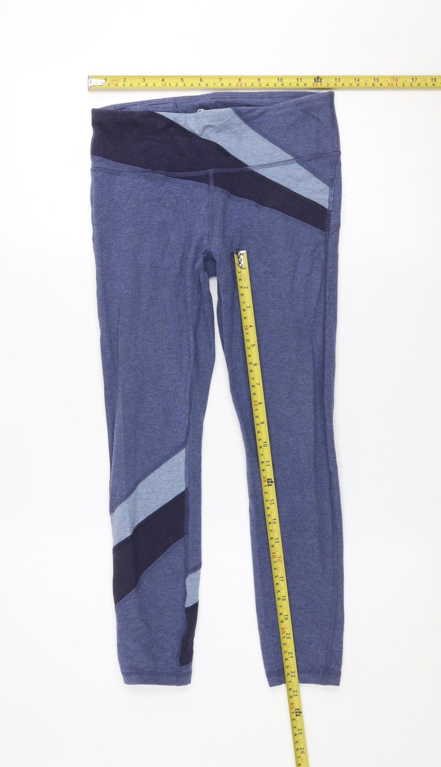 GapFit Women's Blue Performance Cotton Leggings Size S