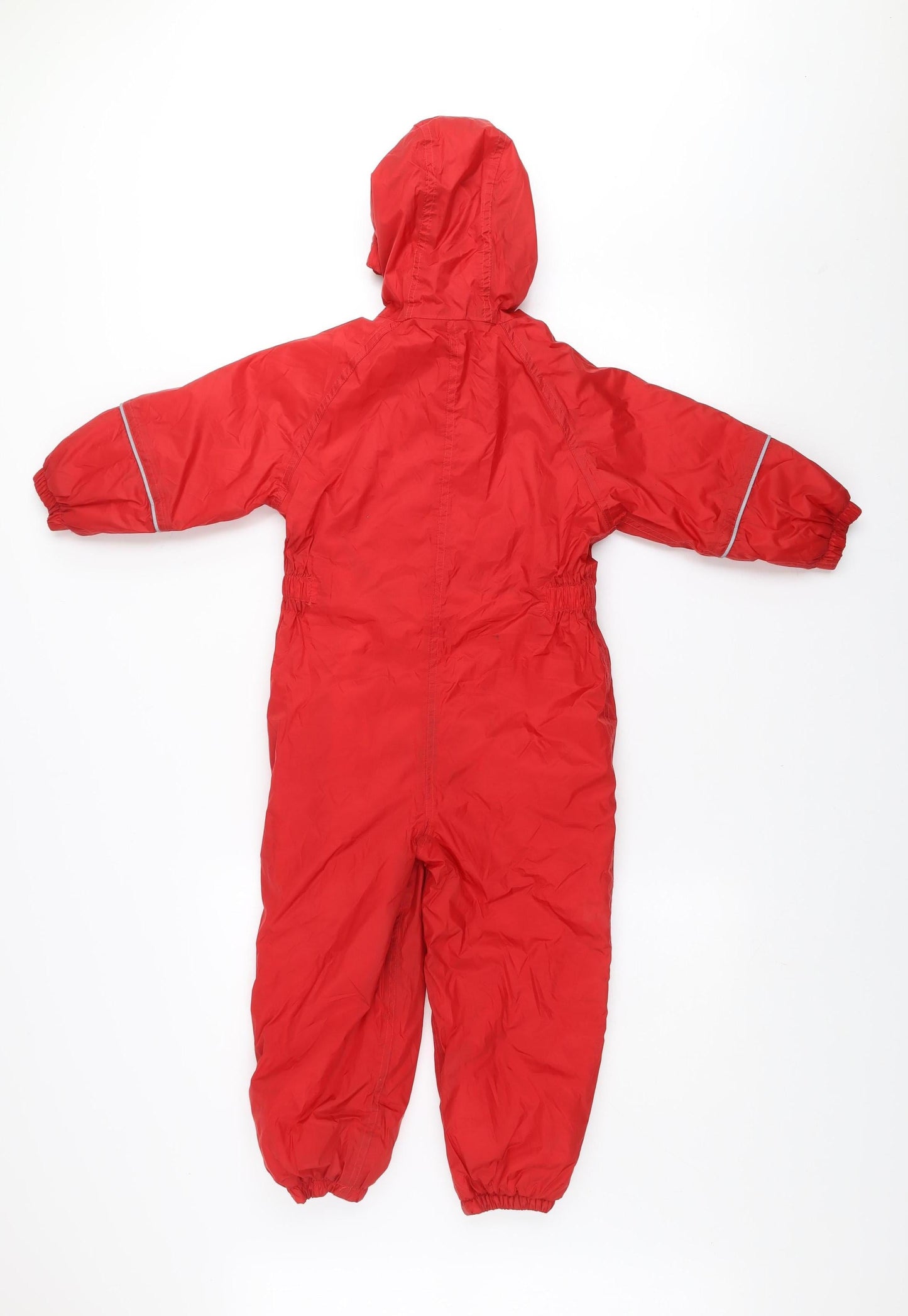 Regatta Boys Red 3-4 Years Waterproof Hooded Snowsuit Ski Suit