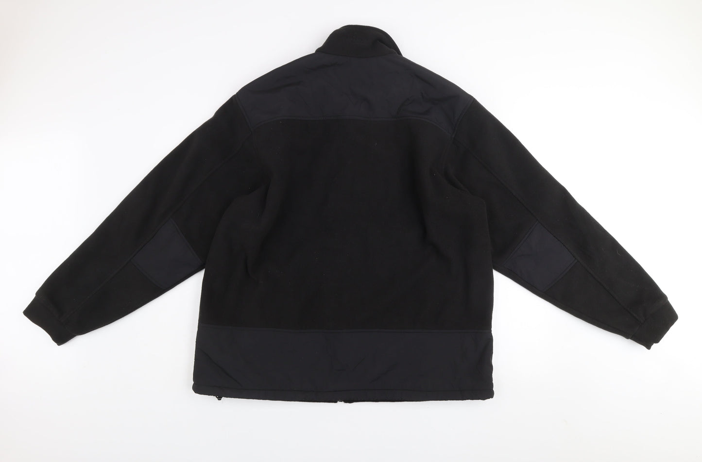 Regatta Men's Black XL Fleece Jacket Full Zip Lined Outdoor