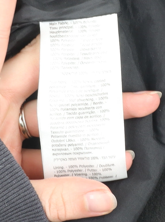 Regatta Men's Black XL Fleece Jacket Full Zip Lined Outdoor