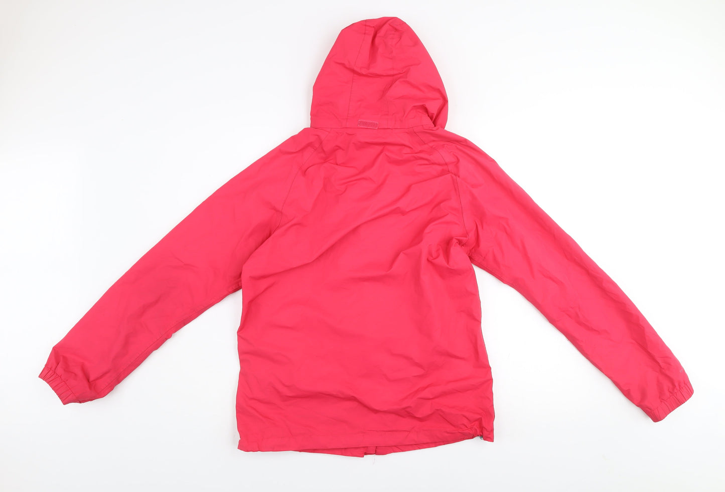 Regatta Womens Pink Waterproof Hooded Rain Jacket Size 10