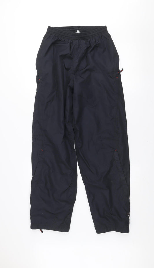 Inesis Men's Black S Walking Trousers Lightweight Quick Dry