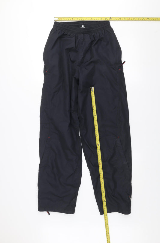 Inesis Men's Black S Walking Trousers Lightweight Quick Dry