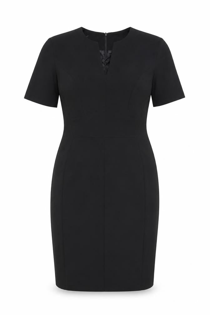 Dunnes Women Black Size 14 Knee Length Bodycon Dress