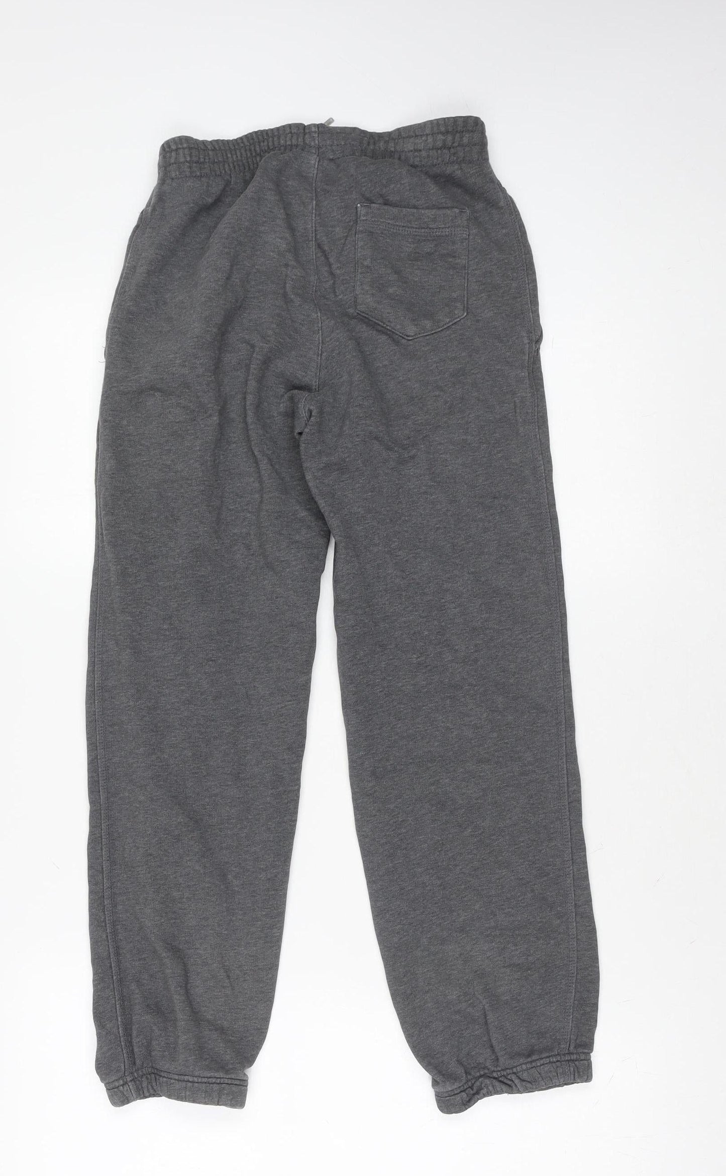 Nike Boys Grey Jogger Sweatpants 8-10 Years Elastic Waist Activewear