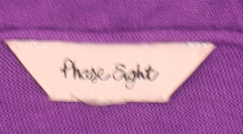 Phase Eight Women's Purple Relaxed Fit Viscose Batwing Blouse M