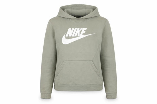 Womens UK M Regular Nike Green Pullover Hoodie