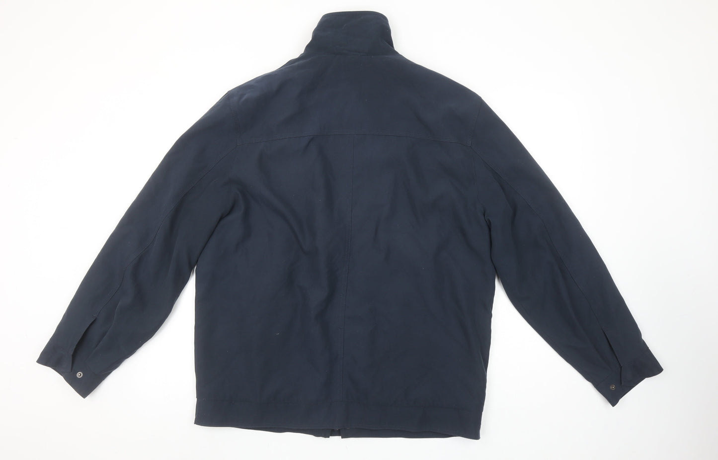 Wellington Men's Blue Full Zip Mid-Length Jacket Size 40 Regular