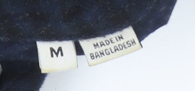 Jack & Jones Men's Blue Checked Slim Fit Flannel Shirt M