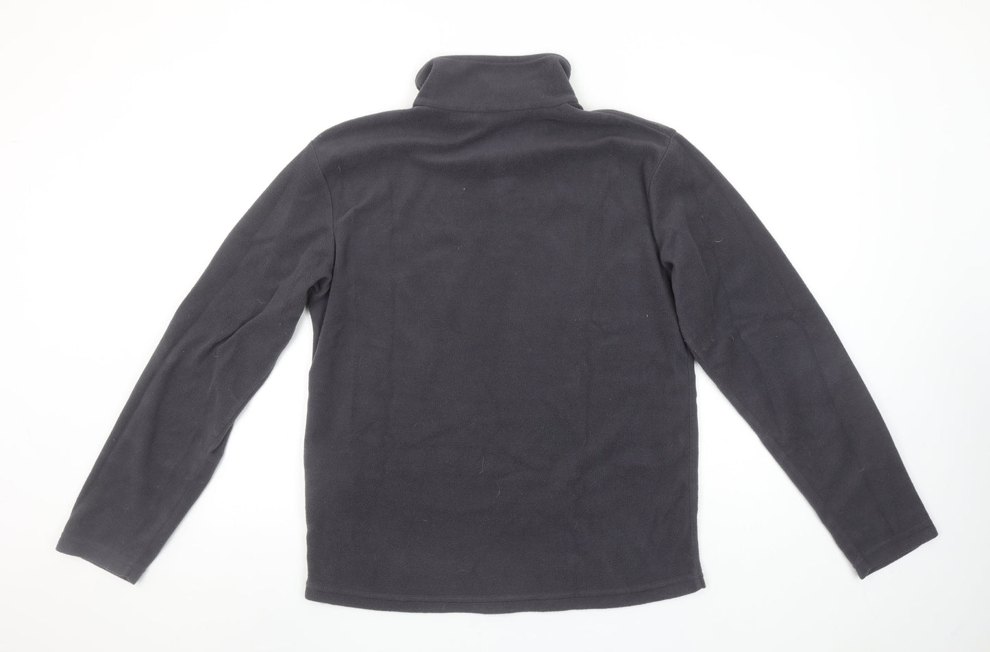 Regatta Men's Black Fleece 1/4 Zip Pullover Sweatshirt Size M