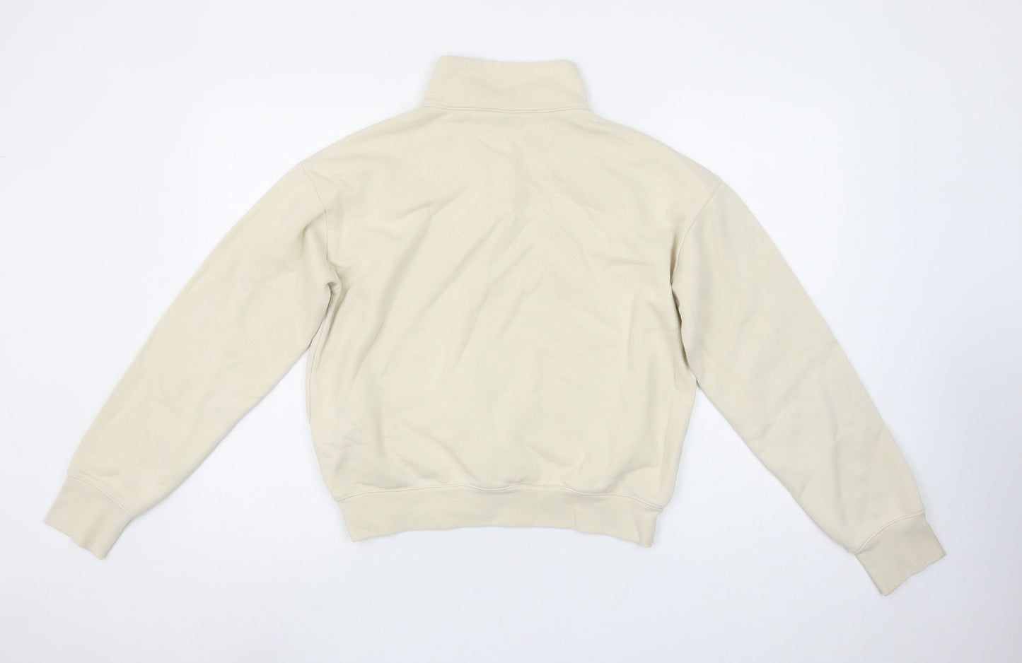 Womens UK M Regular Champion Beige Pullover Sweatshirt