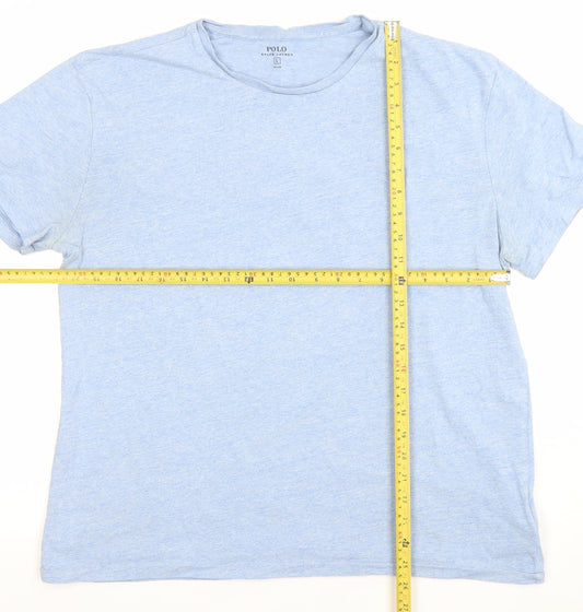 Ralph Lauren Men’s Blue Cotton Crew Neck T-Shirt Size L