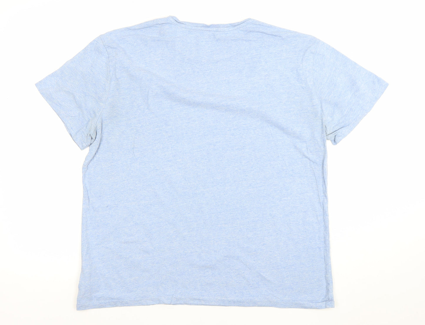 Ralph Lauren Men’s Blue Cotton Crew Neck T-Shirt Size L
