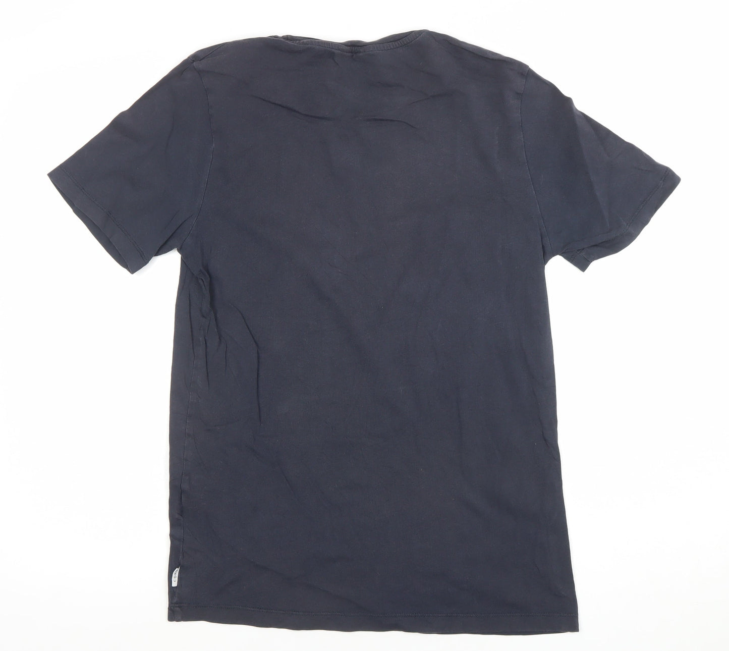 Mens UK Size M JACK & JONES Black  Cotton T-Shirt