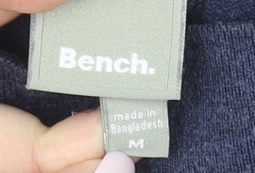 Womens UK M Regular Bench Blue Pullover Tight-Knit