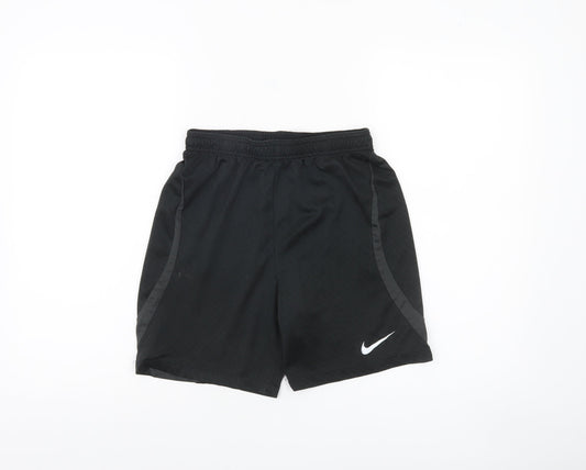Nike Boys Black Dri-FIT Athletic Shorts XL Quick Dry Activewear
