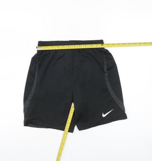 Nike Boys Black Dri-FIT Athletic Shorts XL Quick Dry Activewear