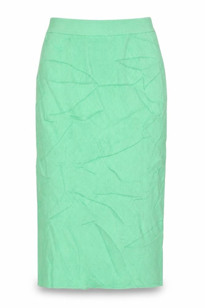 Marks and Spencer Women Green Knit Midi Pencil Skirt L