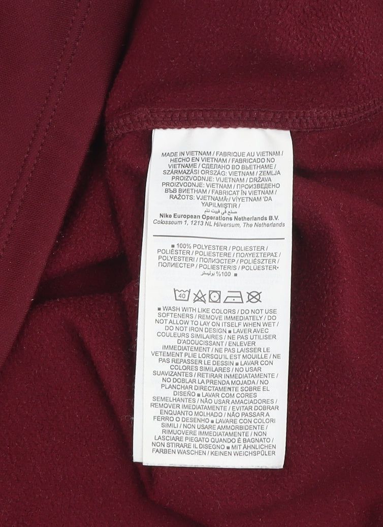 Mens UK M Athletic Nike Red Pullover Sweatshirt