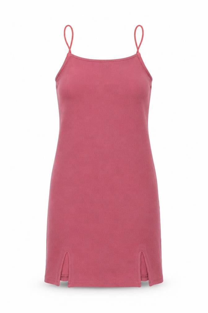Vero Moda Women’s Pink Slip Dress S Stretch Jersey Casual