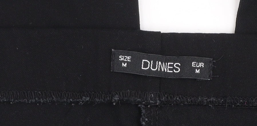 Dunes Women's Black Stretch Slim Fit Trousers Size M