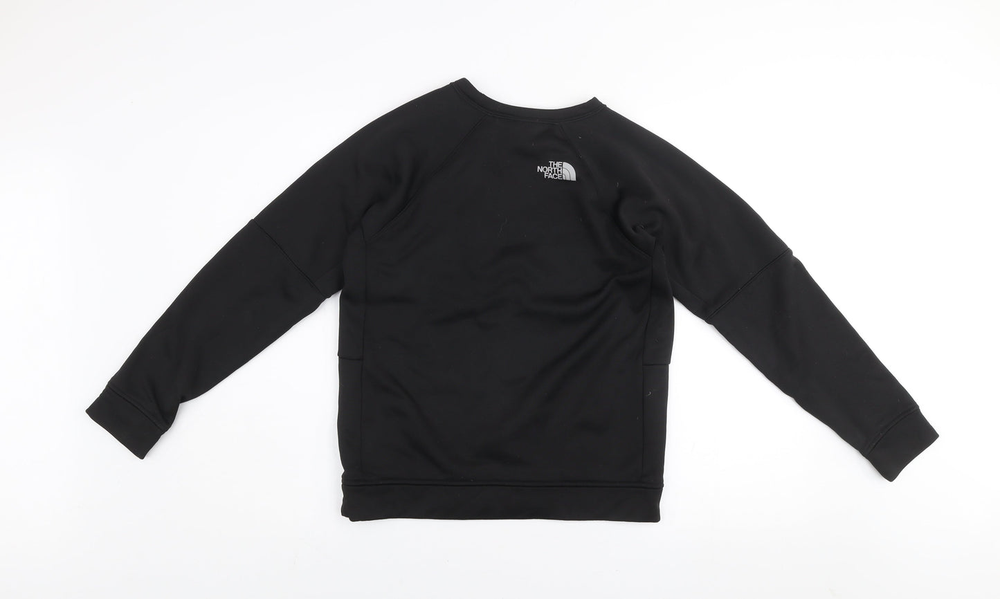 The North Face Boys Black XL Pullover Fleece Sweatshirt with Zip Pocket