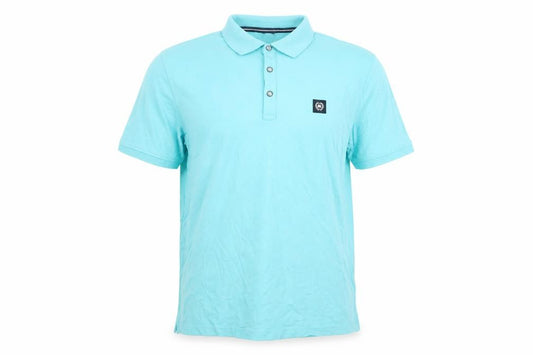 Lerros Mens Blue XL Cotton Elastane Short Sleeve Polo Shirt