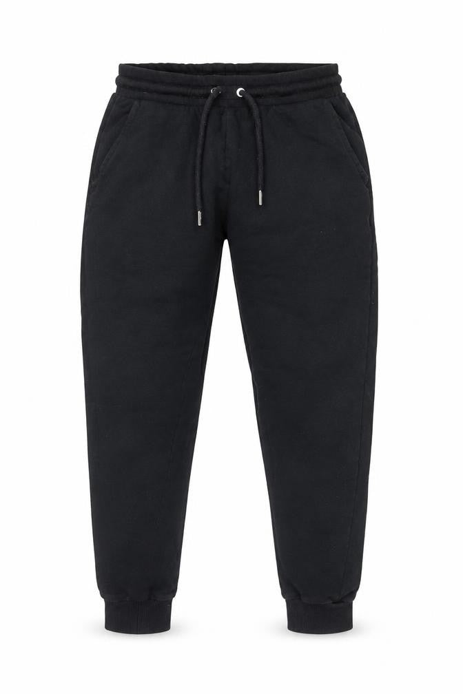 ASOS DESIGN Boys Black Jogger Trousers Small Fleece Tapered Fit Sweatpants