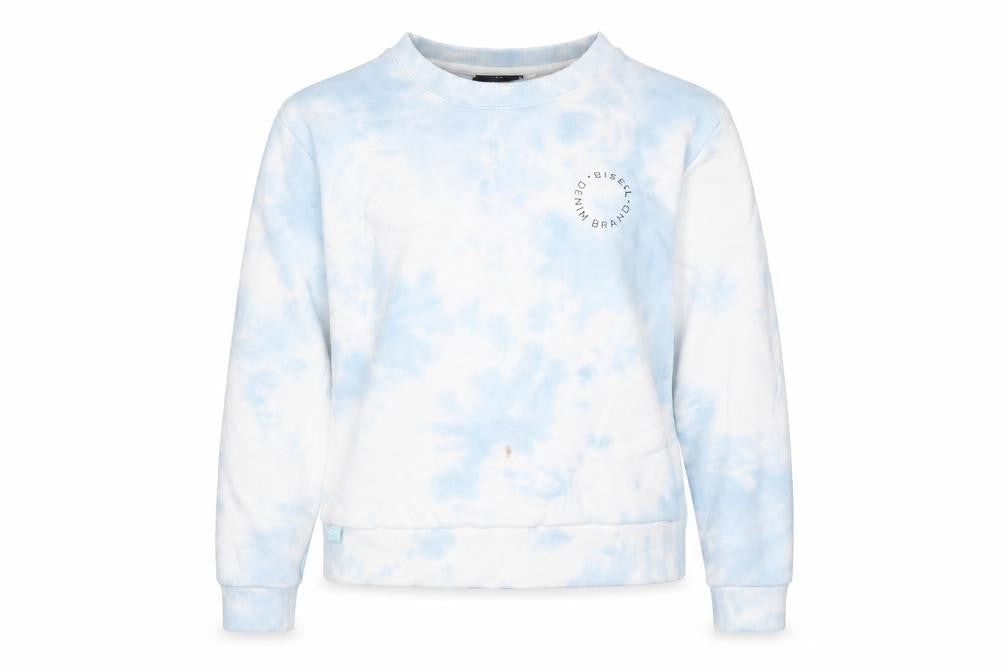 Womens UK M Regular Diesel Blue Pullover Tight-Knit