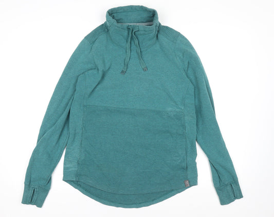 L.L. Bean Women's Teal Pullover Sweatshirt Small Regular Cotton Blend