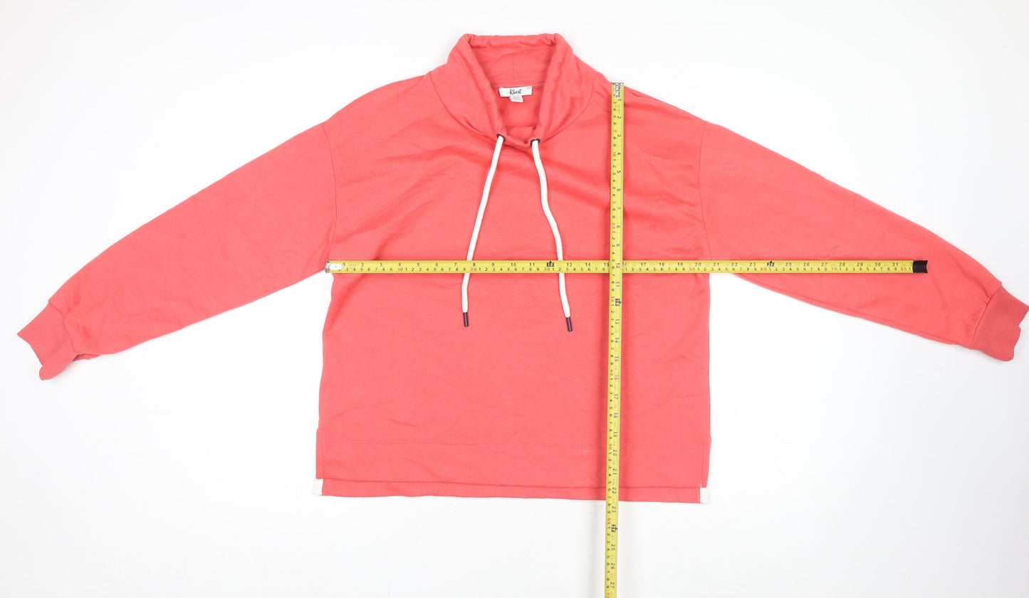 Khost Clothing Women’s Pink High Neck Pullover Jumper UK 12