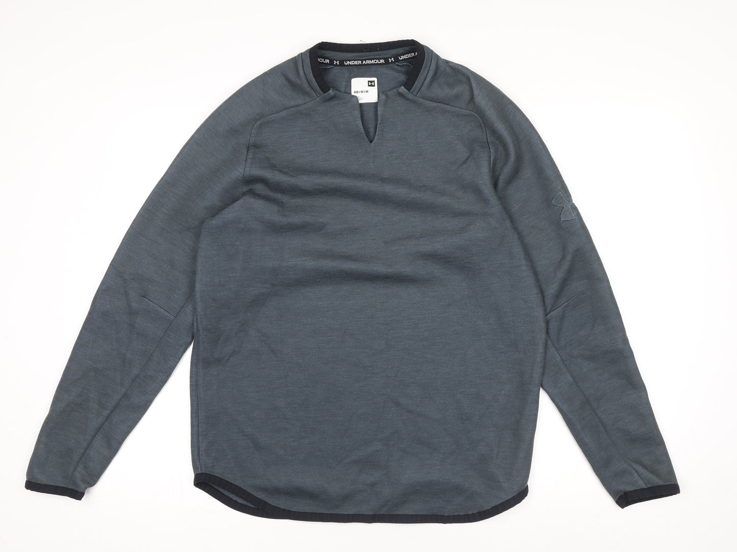 Mens UK M Regular Under armour Grey Pullover Sweatshirt