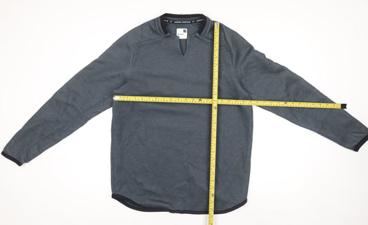 Mens UK M Regular Under armour Grey Pullover Sweatshirt