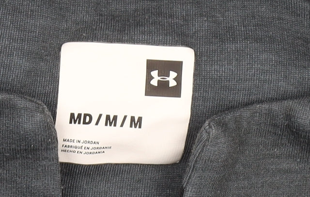 Mens UK M Regular Under armour Grey Pullover Sweatshirt