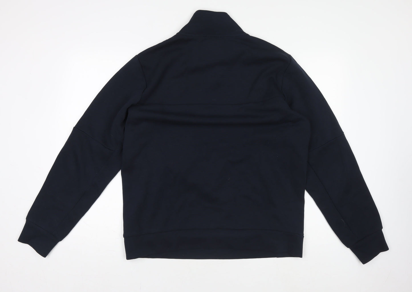 Superdry Men's Blue 1/4 Zip Pullover Sweatshirt Size L