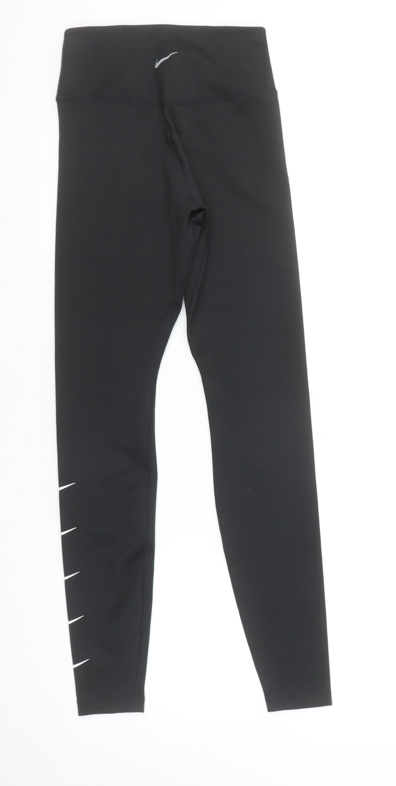 Nike Womens Black XS Dri-FIT High Waist Sports Leggings