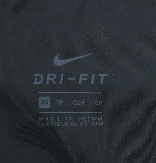 Nike Womens Black XS Dri-FIT High Waist Sports Leggings