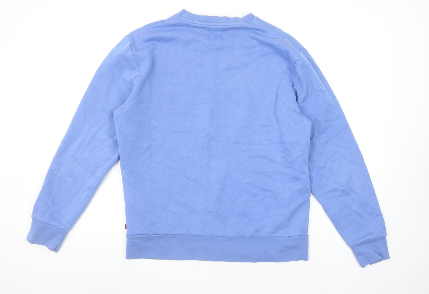 Mens UK S Regular Levi's Blue Pullover Sweatshirt