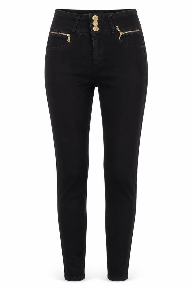 Marc Womens Angelo Black Skinny High Rise Stretch Jeans Size 10