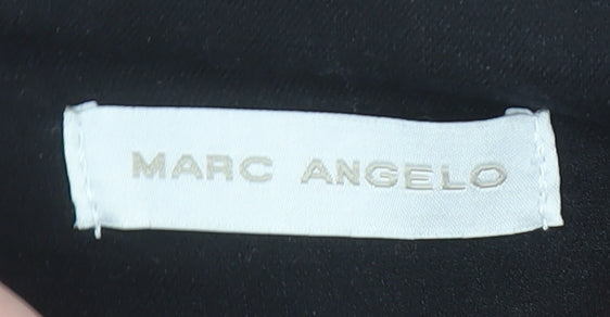 Marc Angelo Unisex Black Skinny High Rise Stretch Jeans Size 10