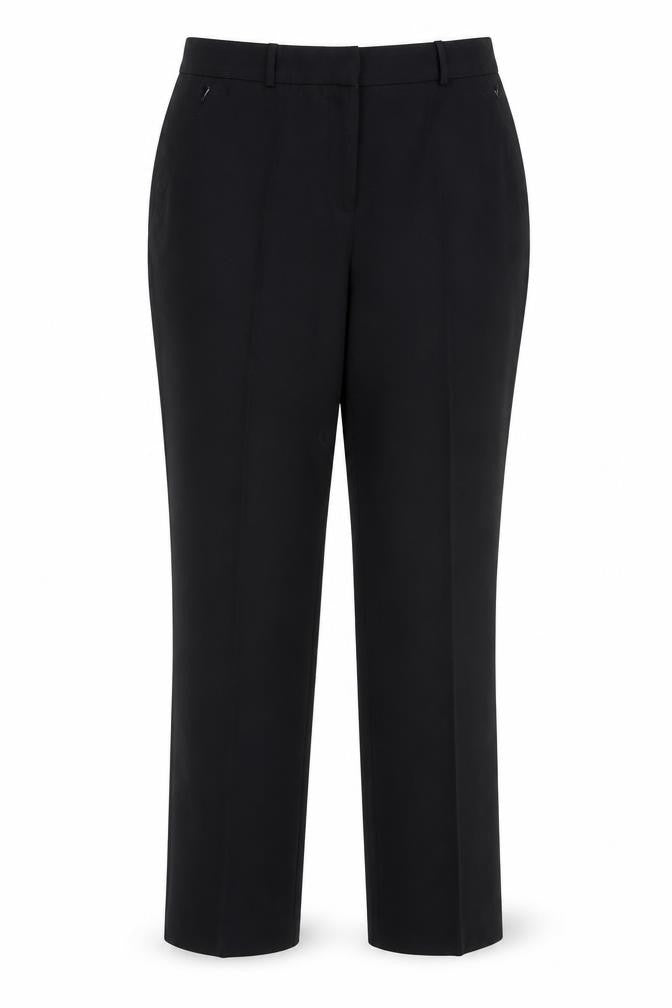Dunnes Women’s Black Size 12 Straight Leg Dress Trousers