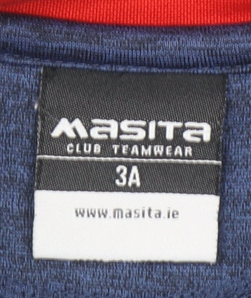 Masita Boys Multicoloured GAA Cúl Camps 1/4 Zip Sports Sweatshirt 3-4 Years