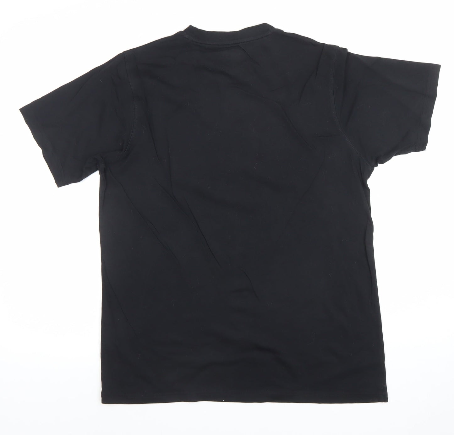 Dickies Men's Black Small Crew Neck Cotton Short Sleeve T-Shirt